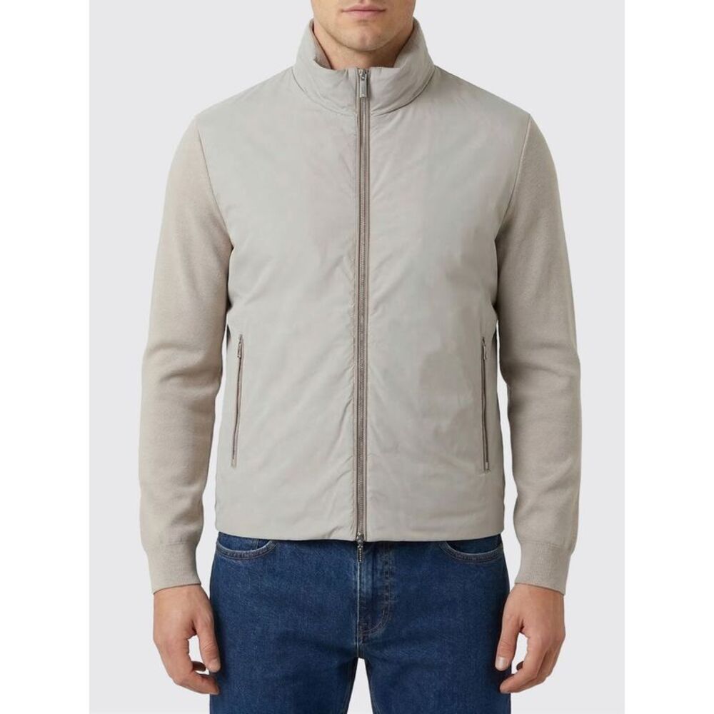 Moorer Jacket Men Beige